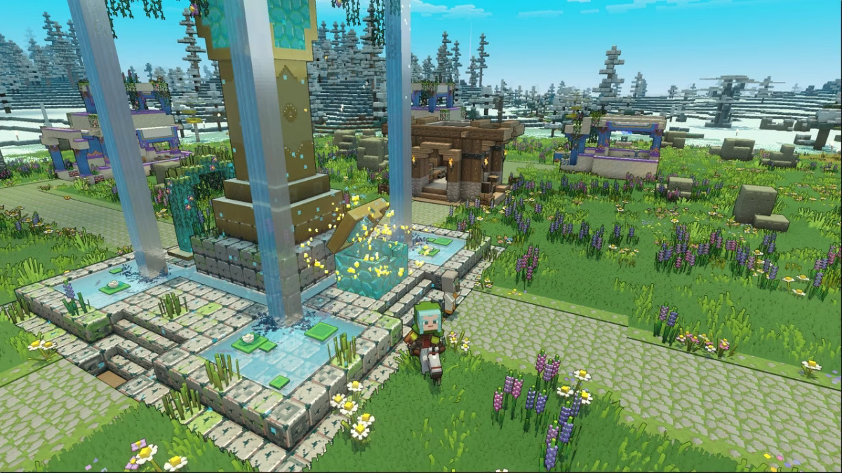 Minecraft Legends Village